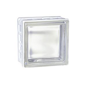 quadratischer Glasbaustein