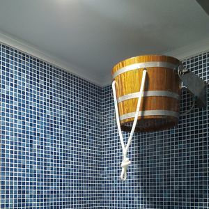 Seitliche Handdusche / Holz 1