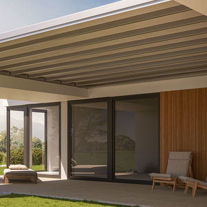angebaute Pergola 1