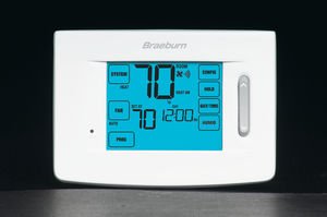 programmierbares Thermostat / digital / wandmontiert / für Heizungen