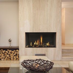 Gaskamin - TRISORE 100H - Element4 B.V. - modern / geschlossene