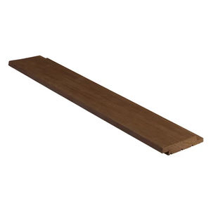 Fassadenverkleidung / modifiziertes Holz / Patina / glatt / Natur