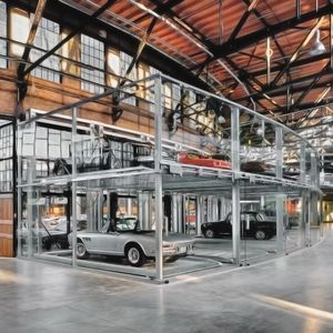 Parksystem mit Plattform