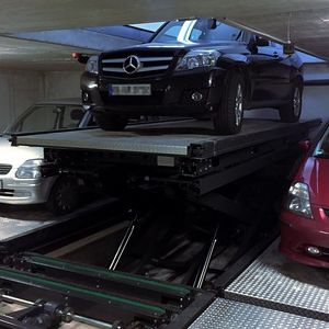 Parksystem mit Plattform