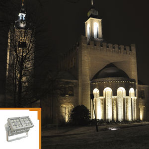 Leuchte für Aufbau / LED / rechteckig / Außenbereich