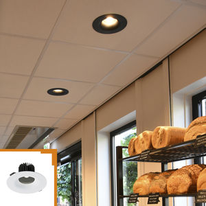 Einbaudownlight / LED / rund / Aluminium