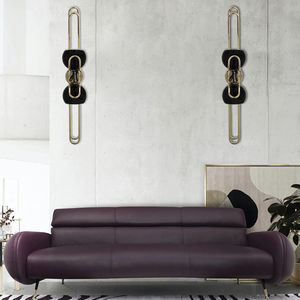 moderne Wandleuchte / Aluminium / Messing / LED