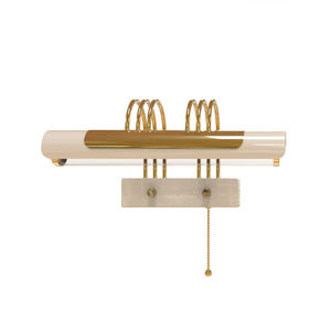 moderne Wandleuchte / Aluminium / Messing / LED