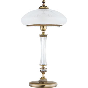 Bürolampe / klassisch / Metall / Kristall