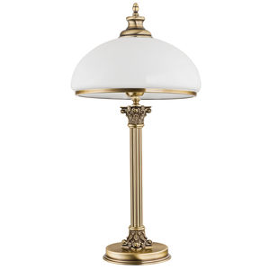 Bürolampe / klassisch / Metall / Glas