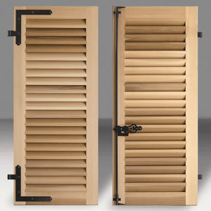 einflügeliger Fensterladen