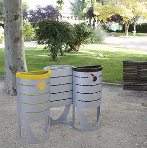 Park-Abfallbehälter