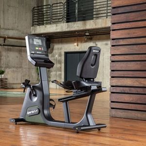 Heimtrainer / halbliegende Position