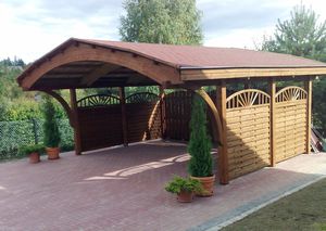Holz-Carport 1