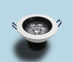 Einbaudownlight / LED / rund / Kunststoff