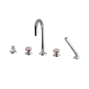 Zweigriffmischer für Badewanne