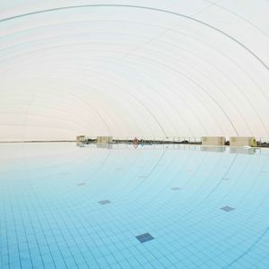 Traglufthalle für öffentliches Schwimmbad