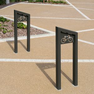 bodenstehende Fahrradstütze 1