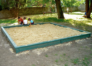 Sandkasten für Spielplätze