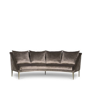 halbrundes Sofa