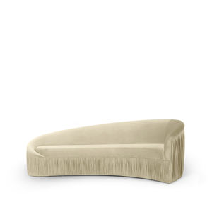 halbrundes Sofa