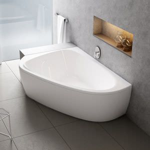 Badewanne für Eckeinbau