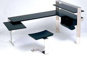 Schreibtisch aus Eiche / Art Deco / Objektmöbel / von Pierre Chareau