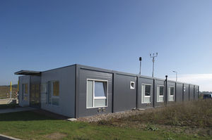 Fertigbau-Gebäude