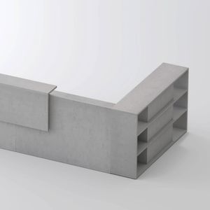 Holz-Empfangstheke