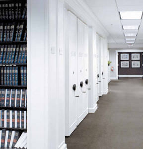 Verschieberegal für Büro