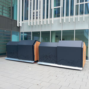 gesicherter Fahrradunterstand 1