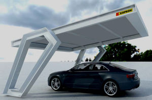 Carport für Parkplätze