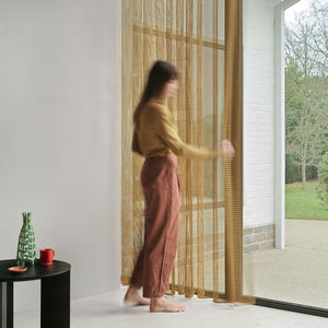 Gardine / geometrisches Muster