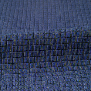Möbelstoff / Karomuster / Polyester / flammenhemmend