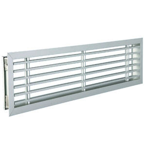 Lüftungsgitter / anodisiertes Aluminium