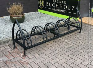 Fahrradständer / pulverbeschichteter Stahl / für öffentliche Bereiche