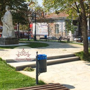 Park-Abfallbehälter