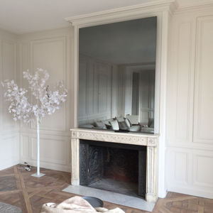 Wandmontierter TV-Spiegel - HELCIA - HYMAGE - modern / rechteckig / für