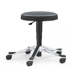 Leder-Arbeitshocker