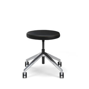 Leder-Arbeitshocker