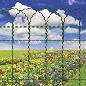 Gartenzaun / Maschendraht / verzinkter Stahl
