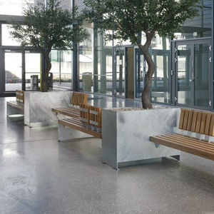 Pflanzkübel / galvanisiertem Stahl 1