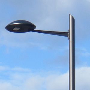 Tragarm für Straßenlaternenpfähle / Aluminium