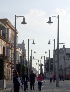 Tragarm für Straßenlaternenpfähle / Aluminium
