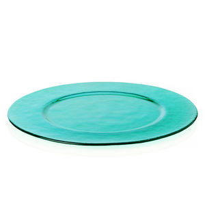 Flache-Teller / rund / Muranoglas / Objektmöbel