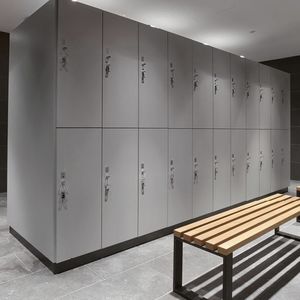 Melamin-Garderobenschrank