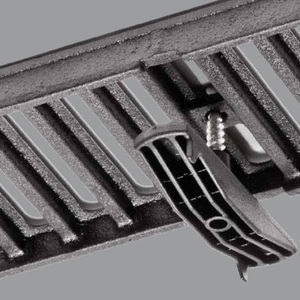Abflussrinnen-Gitter / verzinkter Stahl