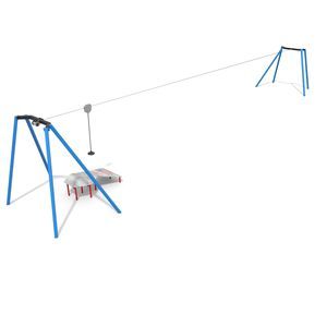 Seilbahn für Spielplatz