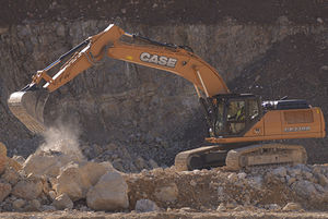 Bagger auf Raupen 1