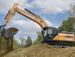großformatiger Bagger 1